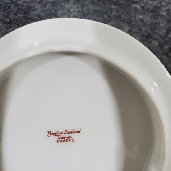 VINTAGE Haviland Schleiger #629 Sugar Bowl and Creamer - Picture 7 of 8